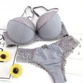 DaiNaFang Push Up Women Bras Set for Big Boops Sexy Lace Underwear Panties BCDE Cup Ladies Plus Size French Female Lingerie
