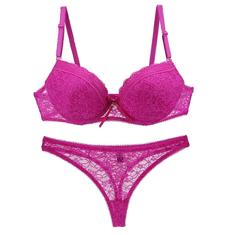 "Young Sleeve" Push-Up-Bh mit Slip