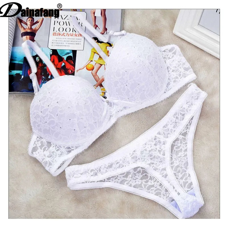 "Young Sleeve" Push-Up-Bh mit Slip