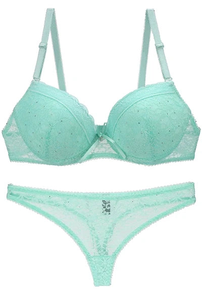 "Young Sleeve" Push-Up-Bh mit Slip