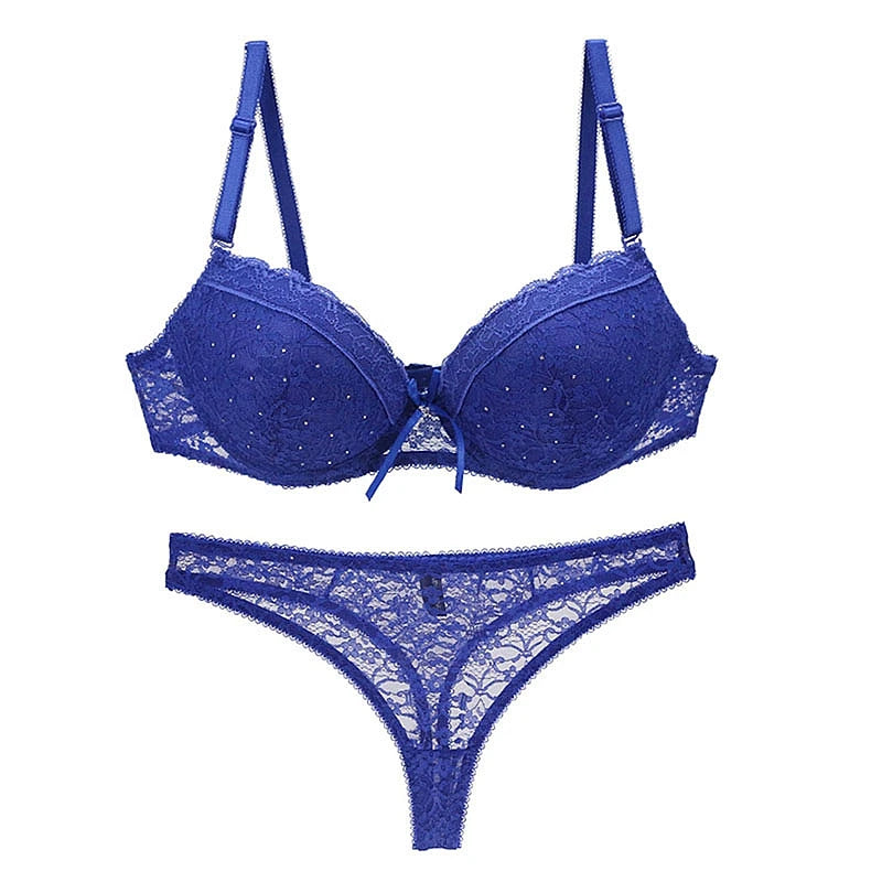 "Young Sleeve" Push-Up-Bh mit Slip