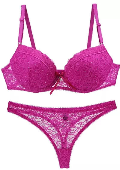 "Young Sleeve" Push-Up-Bh mit Slip