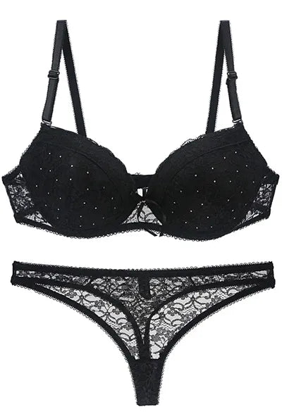 "Young Sleeve" Push-Up-Bh mit Slip