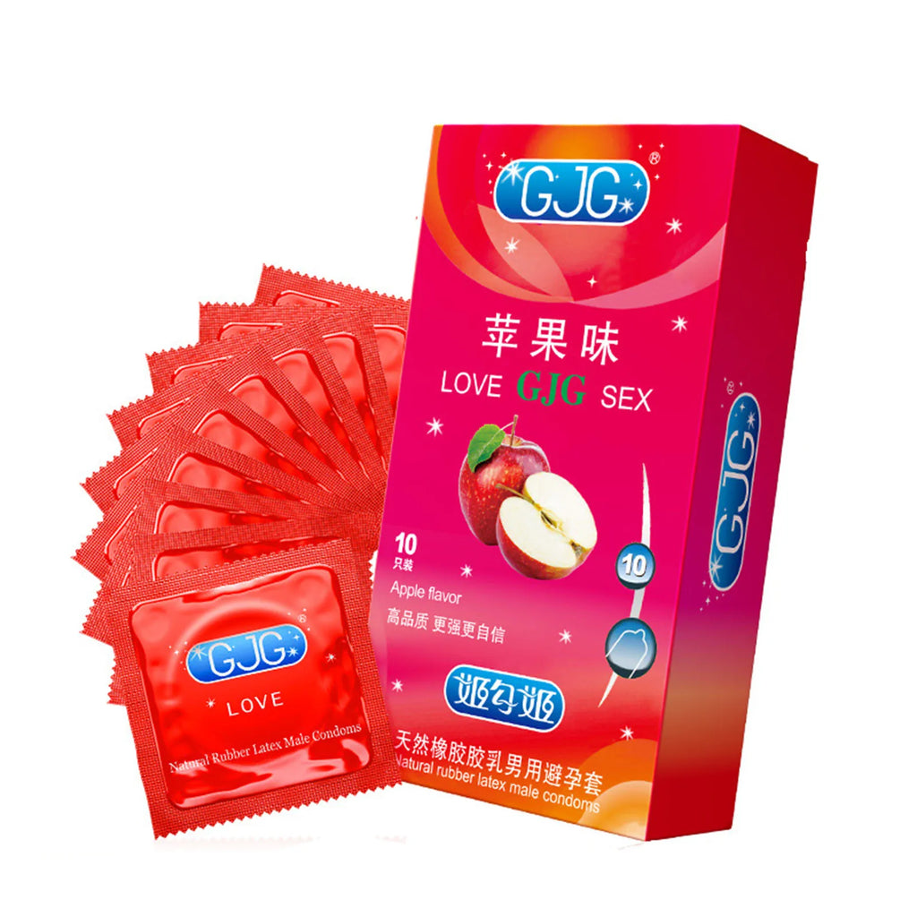 12/10pcs Fruit Ultra Thin Condoms Intimate Goods Sex Products Toys for Adults 18 Penis Sleeve Long-Lasting Sex Toys for Men