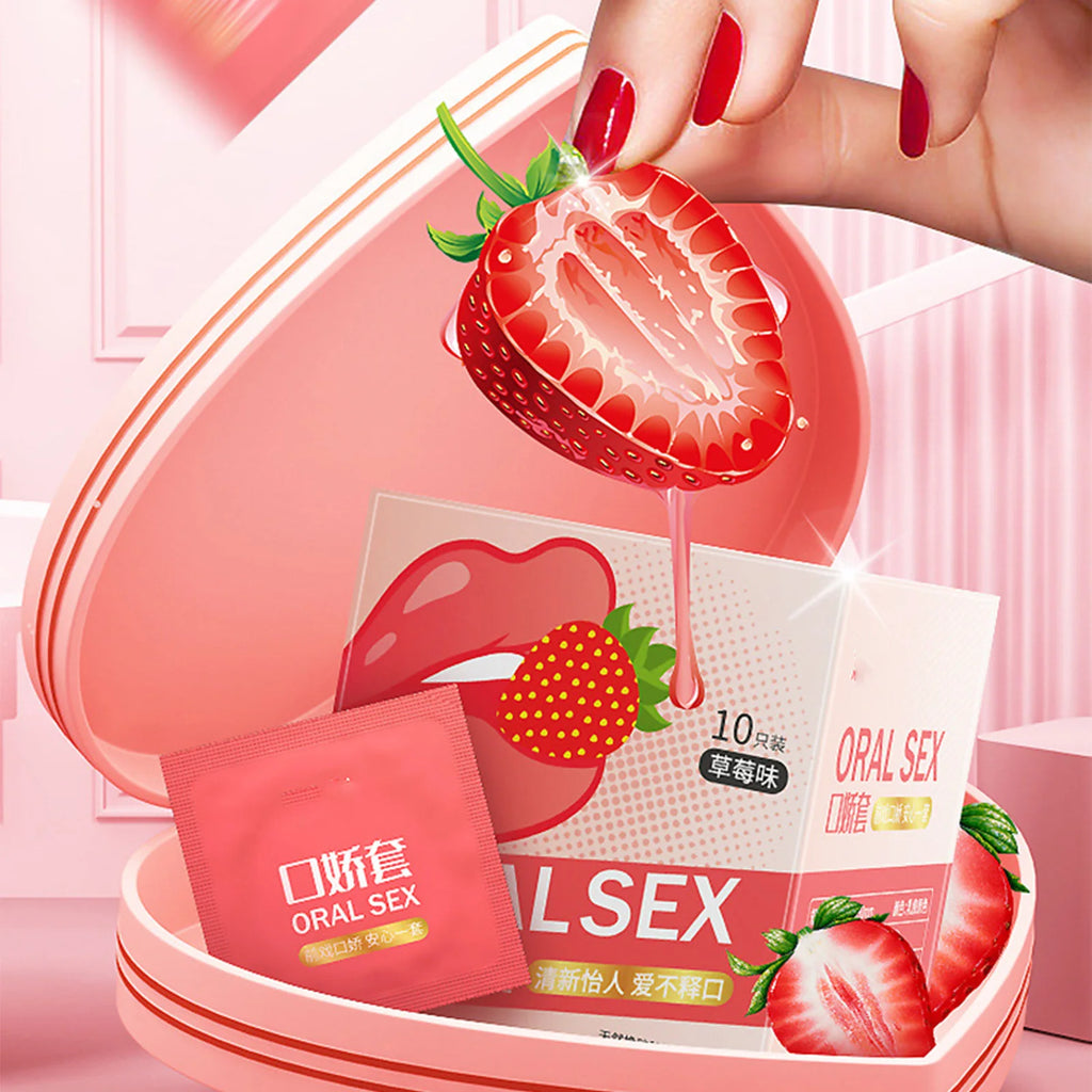 12/10pcs Fruit Ultra Thin Condoms Intimate Goods Sex Products Toys for Adults 18 Penis Sleeve Long-Lasting Sex Toys for Men
